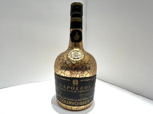 【OMO2572】【1円～】【未開栓 古酒】 NAPOLEON ナポレオン COURVOISIER コニャック フランス 700ml 度数不明 色剥げ 汚れ有 総重量1235ｇ