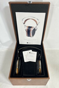 ▲中古 現状品 使用可能【HIFIMAN ハイファイマン】「ヘッドホン HE1000」長期保管品 経年劣化有▲縦29cm横23cm厚16cm送140▲元箱有 動作OK