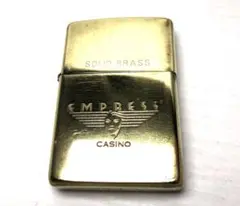 zippo 1999年　solid brass 真鍮　empress イリノイ州