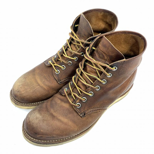 【中古】RED WING 11年製 9111 アイリッシュセッター プレーントゥ サイズ26cm ブラウン　レッドウィング[240017565830]