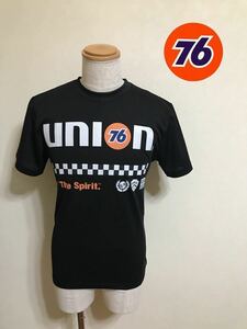 【新品】 Lubricants Union 76 ルブリカンズ クルーネック ドライ Tシャツ 吸汗速乾 トップス サイズM 半袖 黒 10211