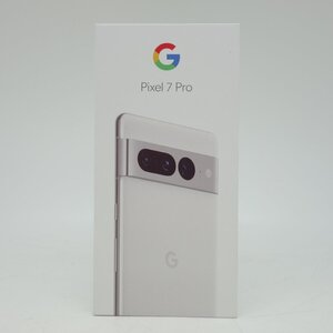 【 新品 】 Google Pixel 7 PRO 128GB 6.7インチ Snow SIMフリー 【 未使用品 / 開封のみ 】