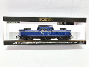 TOMIX　2215　国鉄 DD51-800形　ディーゼル機関車(JR北海道色)　Nゲージ　鉄道模型　1円スタート★H