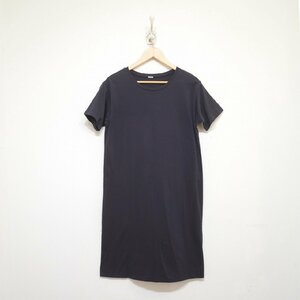 MARGARET HOWELL (F) 綿100　Tシャツワンピース　半袖　グレー　マーガレットハウエル　日本製　I8-80