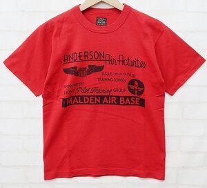 3T0797■クリックポスト対応商品■未使用品 リアルマッコイズ USAF 半袖Tシャツ