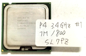 Intel Pentium4 SL7PZ 3.4GHz/1M/800 HT Prescott LGA775 #1