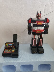 1984年 昭和当時物 BANDAI バンダイ 超電子バイオロボ・ラジオコントロール DX超合金 超電子バイオマン MADE IN JAPAN ジャンク品