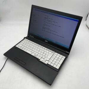 ★SSD搭載/天板キズあり★ 富士通 LIFEBOOK A579/A [Core i5 8365U 8GB 256GB 15.6インチ OSなし] 中古 ノートパソコン (9203)