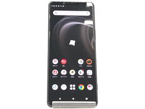 【中古・美品】国内版 SIMフリー スマートフォン SONY XPERIA 5 iii SO-53B 8G/128GB ブラック