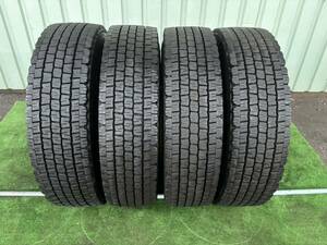 （送料無料）DUNLOP DECTES SP081 スタッドレス　225/80R17.5 123/122L 2020年4本セット