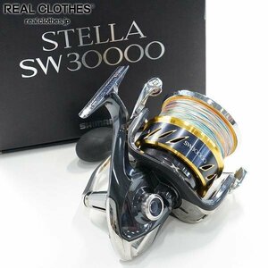 SHIMANO/シマノ 03074 13 STELLA SW 30000 ステラ ソルトウォーター 大型 スピニングリール 箱付き /080