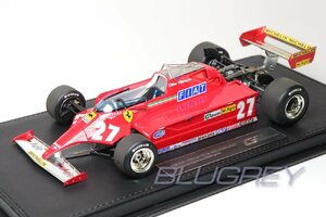 GP REPLICAS 1/18 フェラーリ F1 126CK #27 ジル・ヴィルヌーブ 1981 FERRARI GILLES VILLENEUVE 限定500台