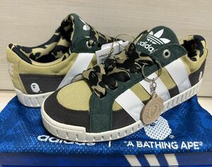 Size 28 新品 A BATHING APE x adidas Originals Lawsuit N BAPE 1st CAMO US10★アディダス エイプ ロースーツ 猿カモ 迷彩