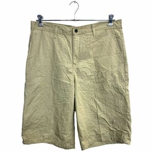 Dickies ワークショートパンツ W34 ディッキーズ ベージュ コットン 古着卸 アメリカ仕入 2403-429