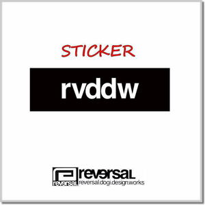 リバーサル reversal BASIC rvddw STICKER rvbs060 ステッカー 塩ビグロス