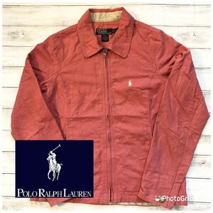 ラルフローレン　Polo by Ralph Lauren L コットン　グログラン　スイングトップ　