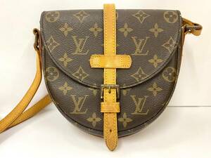 ♪1円～ LOUIS VUITTON ルイヴィトン モノグラム シャンティPM ショルダーバッグ M51234 内ポケットベタ有 ※商品説明欄 画像有