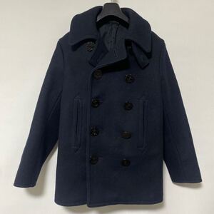 美品 バズリクソンズ 13スター 10ボタン P コート 36 buzz rickson navy P coat 1920 1930 ウール 