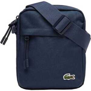 ラコステ ネオクロコ バーチカルジップカメラバッグ ネイビー 16×21×6.5cm #NH4102NE-992 LACOSTE 新品 未使用