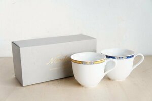 Noritake マグカップセット　未使用　ノリタケ　月桂樹　リボン　N印　D49