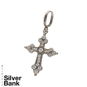 Loree Rodkinローリーロドキン MEDIUM GOTHIC CROSS　ミディアムゴシッククロスネックレストップシルバー【中古】20-36171LI