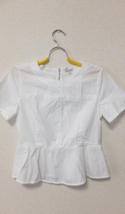 ★GAP★Ladies blouse tops size ６ ギャップレディースブラウス サイズ6　USED IN JAPAN　ホワイト