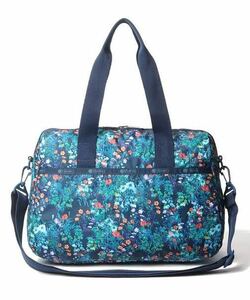 レスポートサック レスポ リバティ 花柄 フラワー 新品未使用 美品 LeSportsac 斜め掛け 2way 多機能 ショルダーバッグ ボストンバッグ