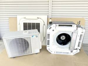 2017年製★DAIKIN★ダイキン 2馬力 4方向 天井カセット パッケージエアコン SZRC50BAV EcoZEAS 業務用 店舗 S400