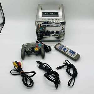 1円〜 GC ゲームキューブ Q 本体 SL-GC10 DVD/ゲームプレイヤー GAMECUBE互換機 Panasonic 通電OK 破損有 ジャンク