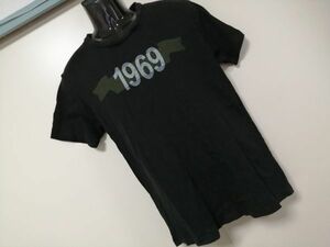 kkyj2507 ■ GAP ■ Tシャツ カットソー トップス 半袖 黒 コットン M