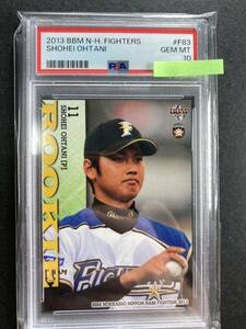 PSA10 大谷翔平 2013 BBM 日本ハム #F83 RC ルーキーカード shohei ohtani Dodgers カード トレカ NPB BBM PSA 10 JAPAN rookie card