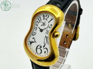 AK0605321　▽ 1円～！ Salvador Dali サルバドール ダリ クォーツ QZ QUARTZ ホワイト文字盤 アナログ 2針 レディース 腕時計 中古