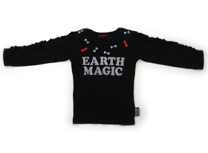 アースマジック EARTHMAGIC Tシャツ・カットソー 90サイズ 女の子 子供服 ベビー服 キッズ