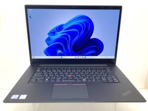 ◆Lenovo ThinkPad P1 Gen3 20TJ-S06500 win11 Xeon W-10855M 2.80GMz メモリ32GB SSD512GB NVIDIA Quadro T2000 15.6インチ4K AC付属