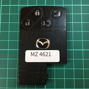 MZ4621 マツダ 純正 4ボタン プレマシー CRER CR3W MPV LY3P 等スマートカードキー 両側電動スライドドア スマートキー キーレス