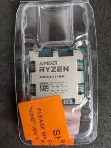 ◆未使用品◆ AMD Ryzen 5 7500F Socket AM5 (バルク品)