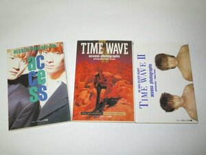 access アクセス 浅倉大介 貴水博之 TIME WAVE / TIME WAVE 2 / Precious file 【3冊セット】 ソニー・マガジンズ文庫