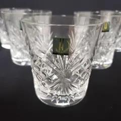 ホヤクリスタルグラス　HOYA CRISTAL  ロックグラス 5客