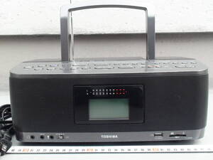 ★良品★様々なメディアを再生するCDラジオ★東芝★SD/CD/USB/Bluetooth/ラジオ（FMワイド・AM）★TY-CWX90★語学学習に最適★