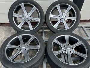 MKW MK-150S 305/40R22 9.5J +55 PCD150 アルミホイール　4本セット