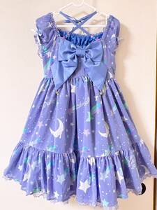 ★Angelic Pretty Dream Sky ワンピース★シフォン Misty 人気 ドリーム スカイ ラベンダー