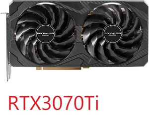 玄人志向 NVIDIA GeForce RTX3070Ti 搭載 グラフィックボード GDDR6X 8GB GALAKURO GAMINGモデル GG-RTX3070Ti-E8GB/DF 2023/2~3年保証有