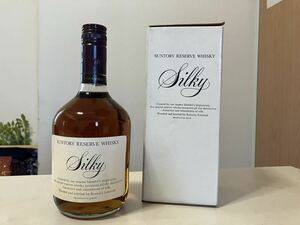 サントリー リザーブ ウイスキー シルキー Silky 古酒 SUNTORY RESERVE WHISKY 未開栓　箱あり/1214g