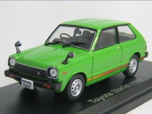 新品 未開封 トヨタ スターレット 1978年 C アシェット 国産名車コレクション 1/43 ノレブ/イクソ 旧車 ミニカー