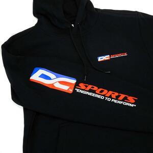 DCSPORTS ロゴ Pullover Hoodie パーカー US "L"サイズ 黒 USDM スポコン インテーク エキゾースト 正規輸入品 US仕様 DC-SPORTS