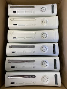 XBOX360 本体 6台セット まとめ売り 動作未確認 ジャンク エックスボックス【y1-184/0/0】