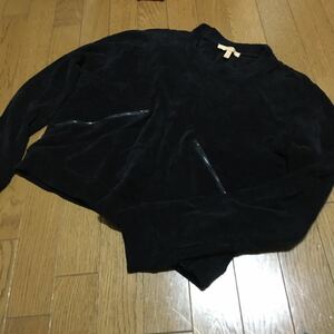 ザラ ZARA 長袖トップス 紺 M