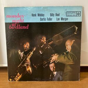 【LP】オリジ★ハンク・モブレイ / HANK MOBLEY /マンデイ・ナイト・アト・バードランド / US盤 / ROULETTE R-52015 MONO