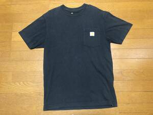 ★carhartt　カーハート★半袖ポケットTシャツ★黒★アメリカSサイズ（国内L相当）★アメリカンワーク★アウトドア★送料230円★