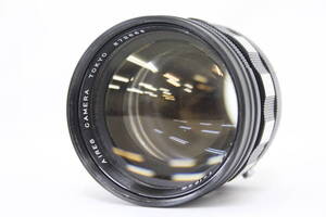 【返品保証】 Aires Tele Coral 10cm F3.5 ゼブラ柄 レンズ v8905